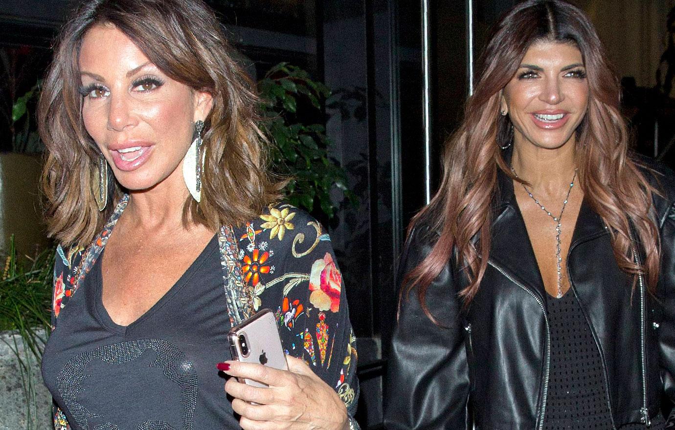 Teresa Giudice Danielle Staub Have Dinner