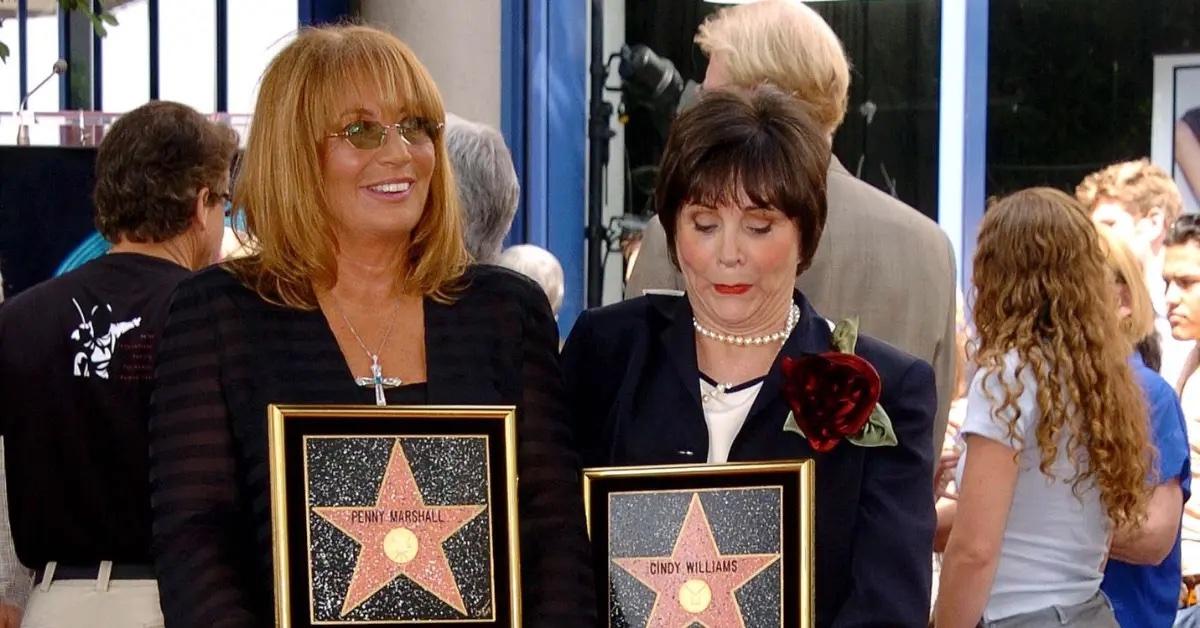 laverne shirley cindy williams torn regret heartbreak feud penny marshall