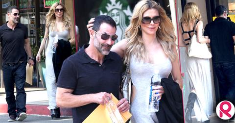//brandi glanville lunches with ex husband mixed martial arts manager darin harvey wide