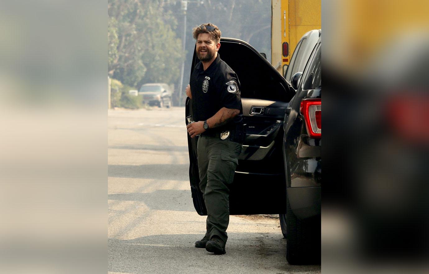 Jack Osbourne Fights Wildfires in California