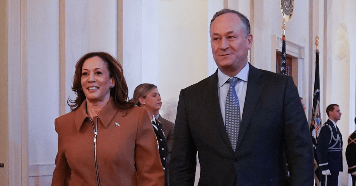 kamala harris marriage crisis doug emhoff dead weight