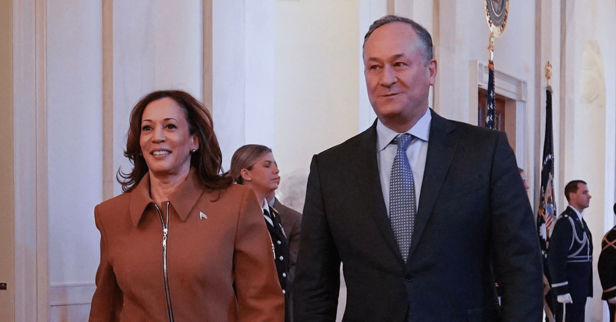 Kamala Harris' 'Dead Weight' Husband Being 'Blamed' For Election Loss