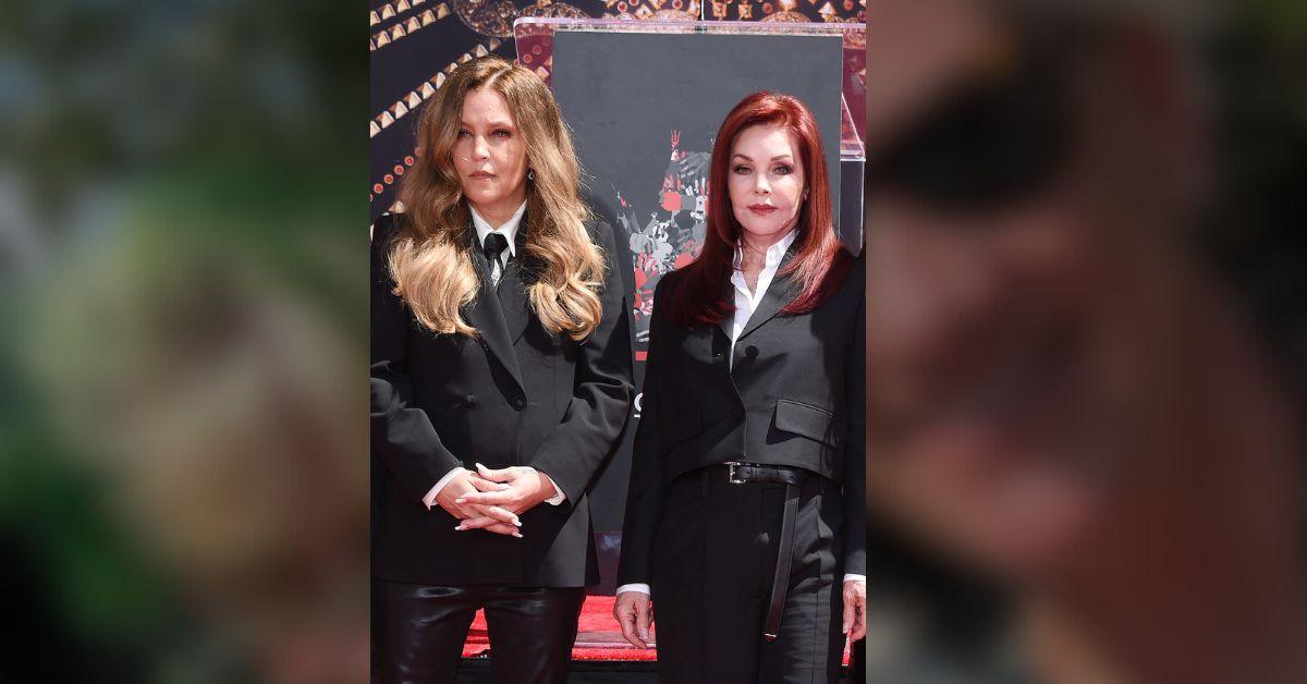 Photo of Lisa Marie Presley and Priscilla Presley