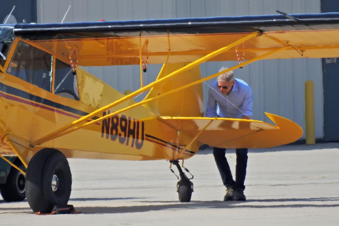 //harrison ford plane landing video