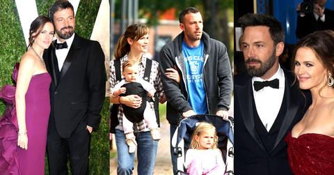 //ben affleck jennifer garner divorce happier times pp