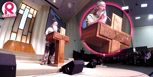 //duck dynasty phil robertson rants against wicked homosexual offenders disturbing new sermon claims doesnt regret previous hateful comments wide