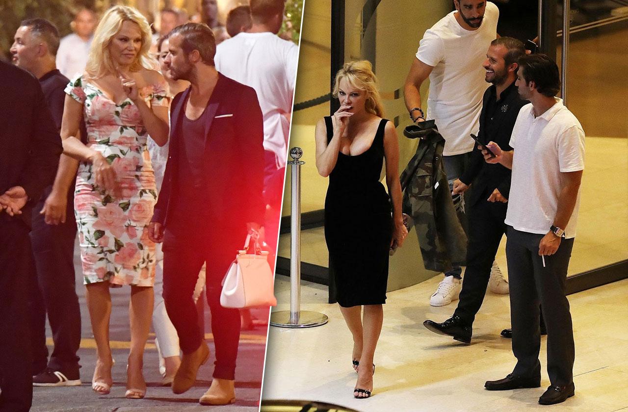 Pamela Anderson Date Adil Rami