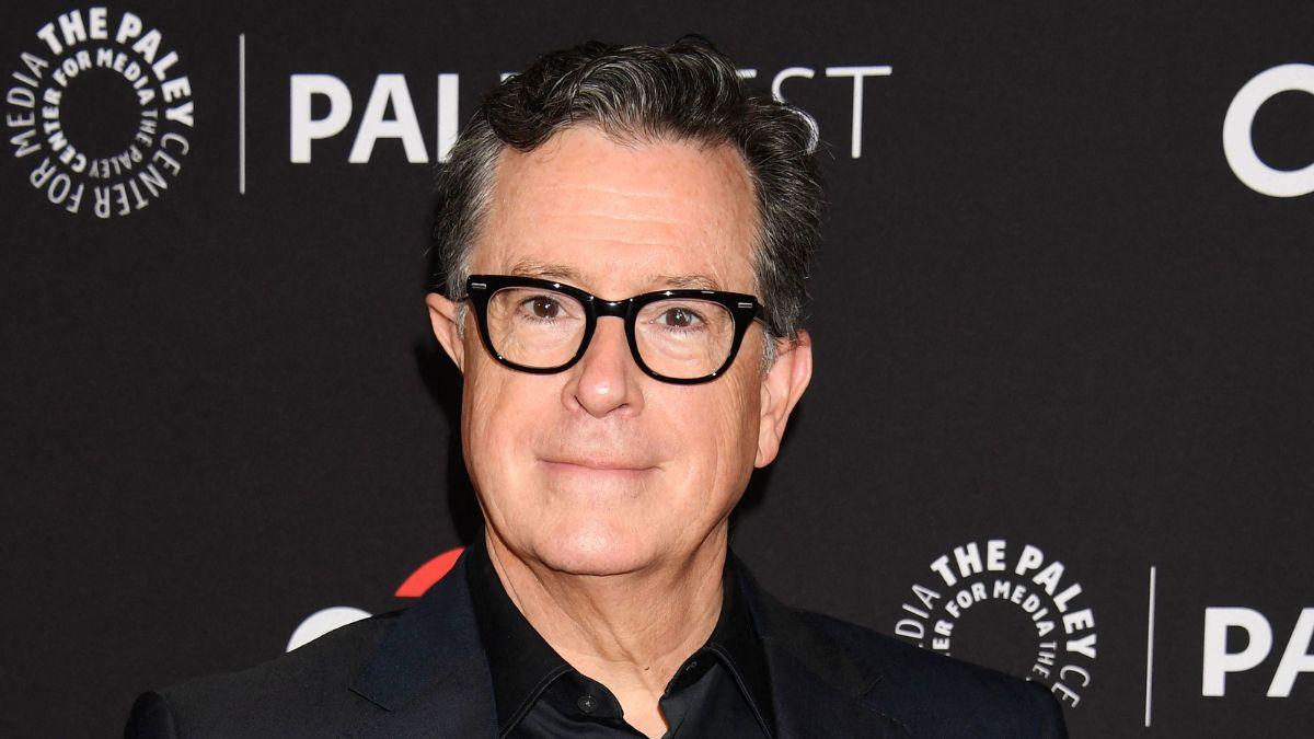 A photo of Stephen Colbert