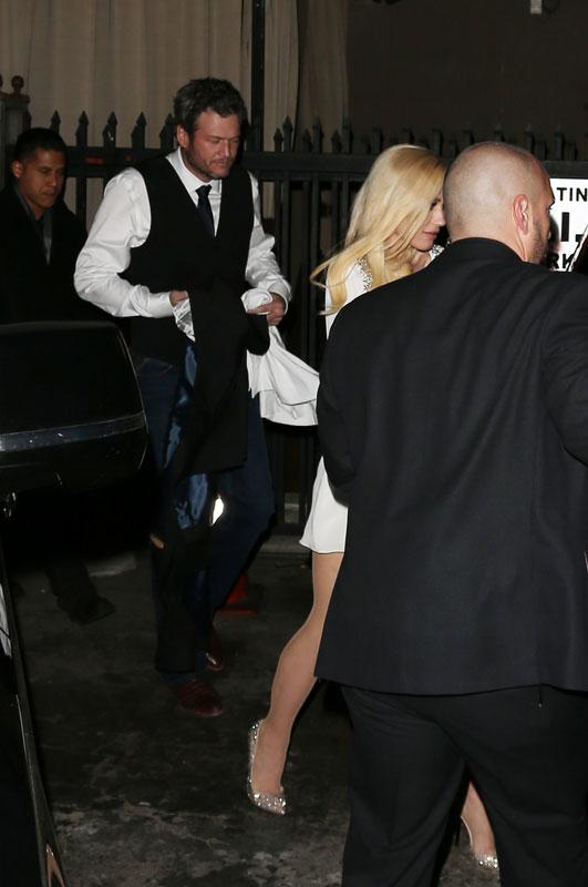 Gwen Stefani Blake Shelton Dating The Voice Party