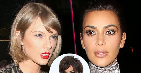 Kim Kardashian Taylor Swift Feud Kris Jenner
