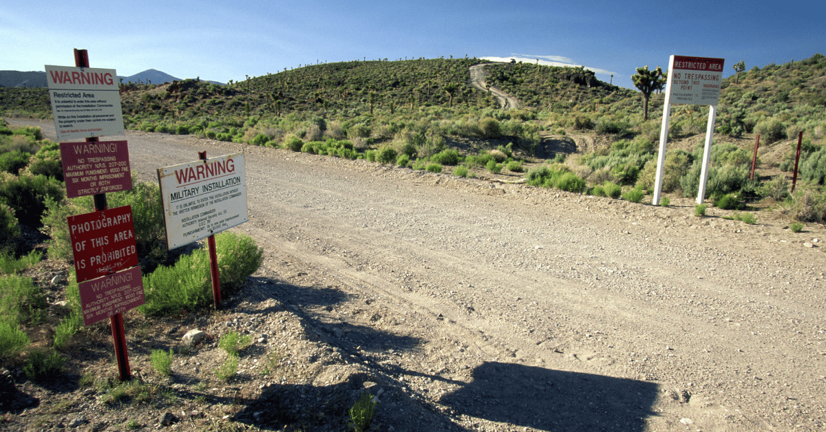 Wildfire Near Area 51 Sparks Wild UFO Conspiracy Theories
