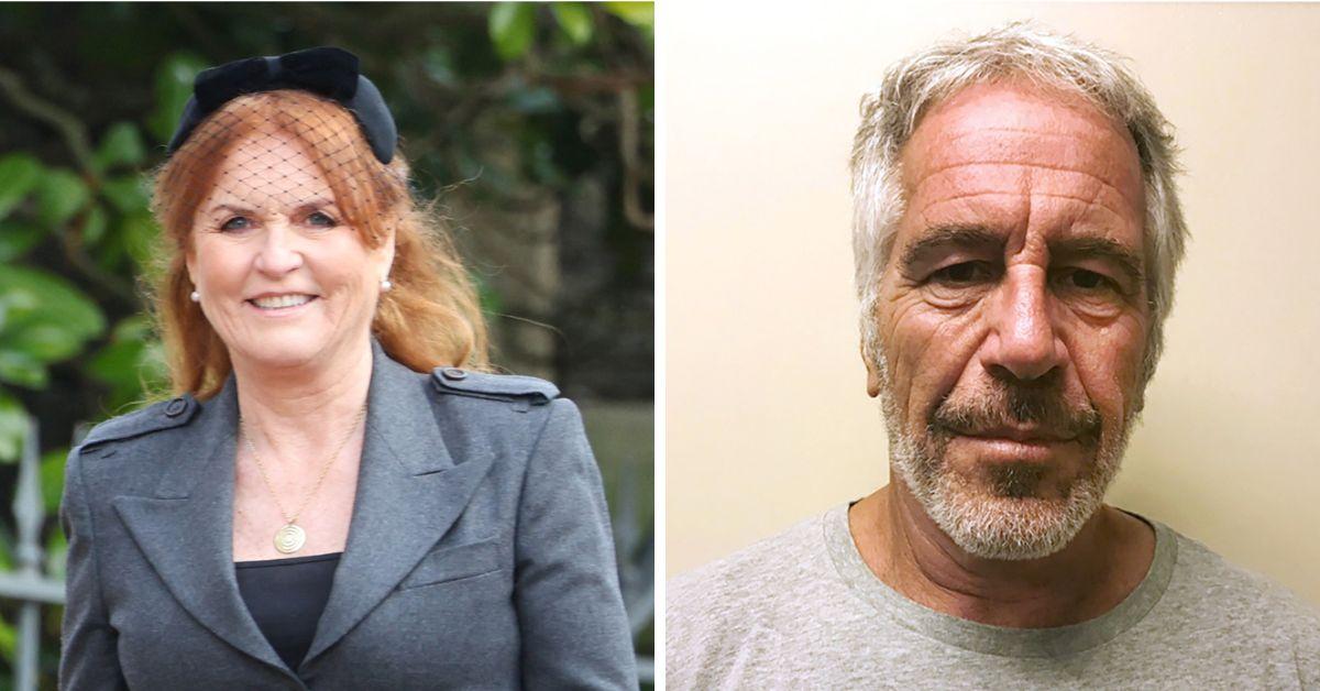 Photo of Sarah Ferguson and Jeffrey Epstein