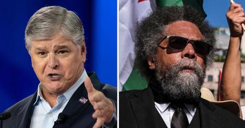 sean hannity and cornel west clash over ousted harvard president
