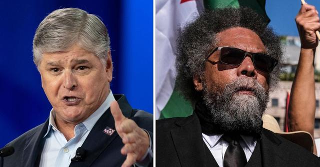 sean hannity and cornel west clash over ousted harvard president