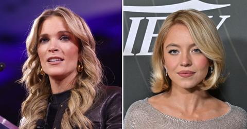 Composite photo of Megyn Kelly and Sydney Sweeney