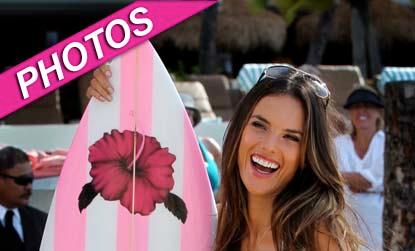 //alessandra ambrosio hawaii photos