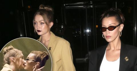 Bella Gigi Hadid Kiss Party