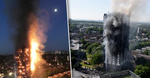 fire burns down 27 story building