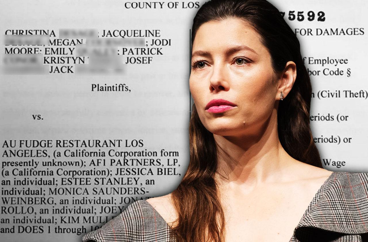 //jessica biel sued stealing tips au fudge employees pp