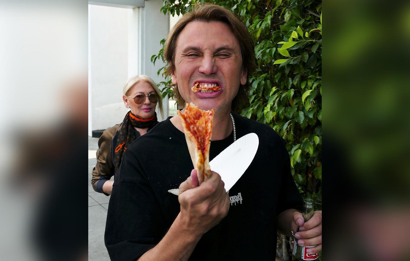 Jonathan Cheban Pizza Face