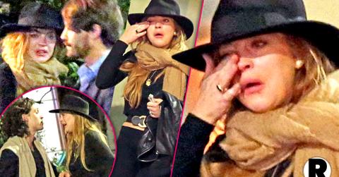 Lindsay Lohan Crying