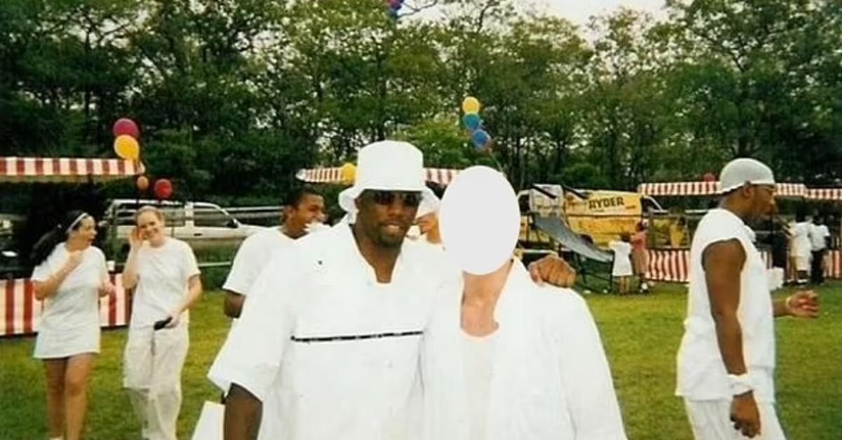 Photo of Sean 'Diddy' Combs and an alleged victim.