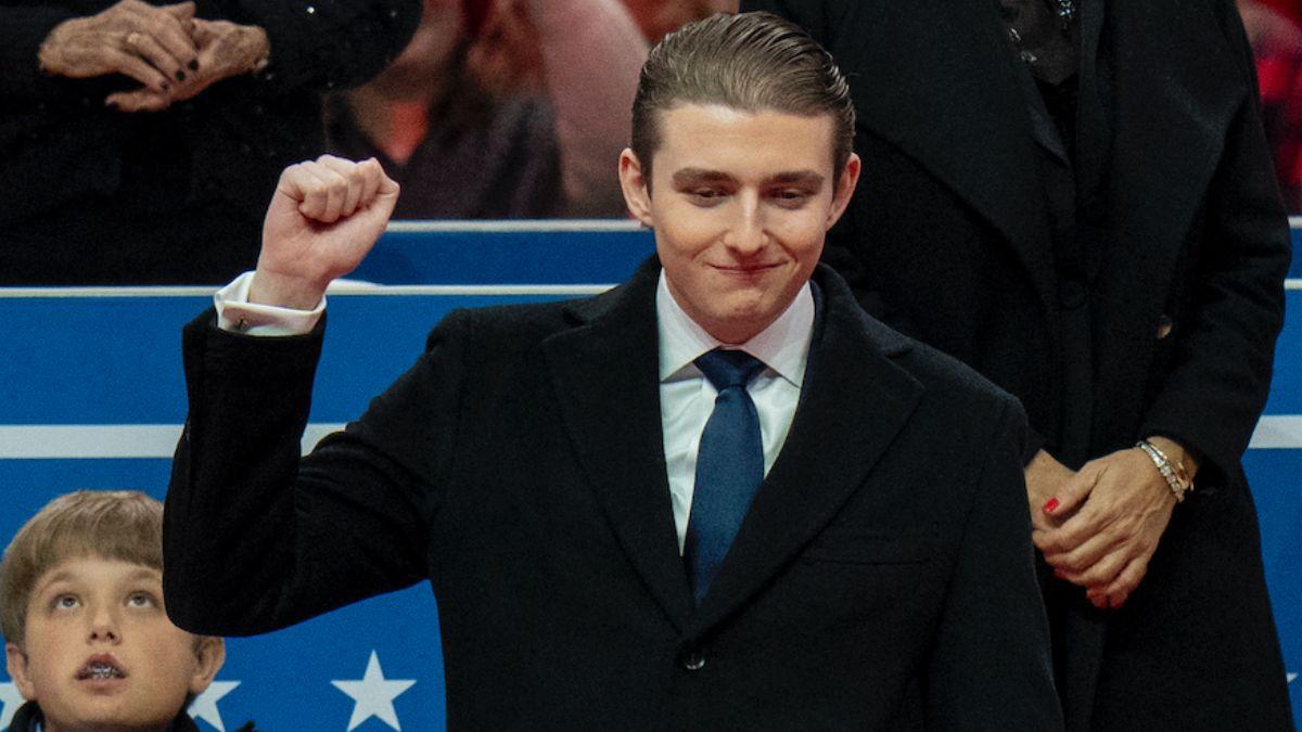 Photo of Barron Trump