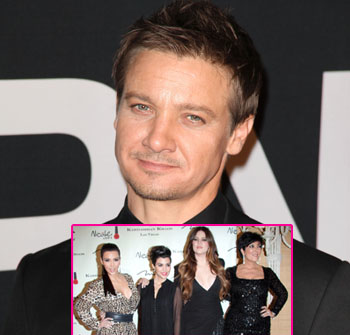 //jeremy renner kardashians