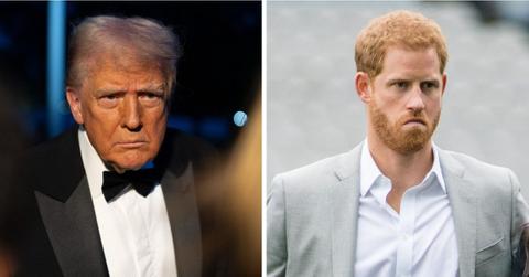 Photo of Donald Trump and Prince Harry