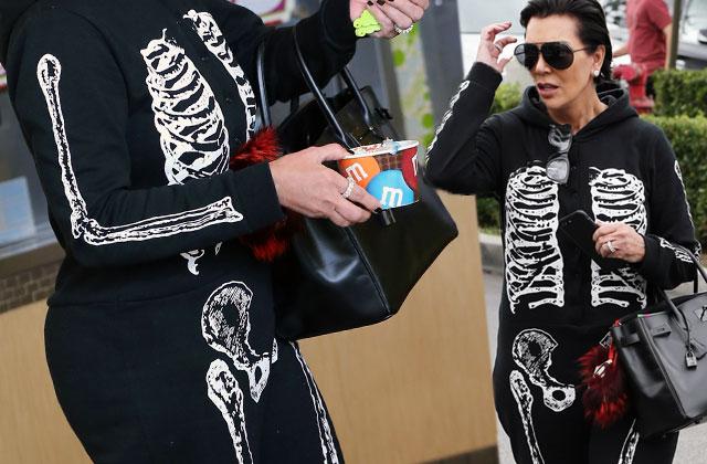 Kris Jenner Weight Gain Halloween Costume KUWTK Pics