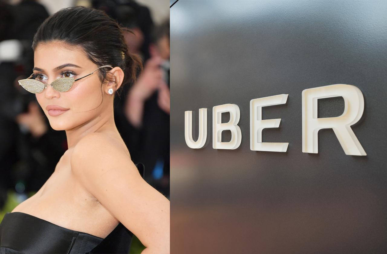 //cheeky kylie jenner compares  million ferrari to an uber pp