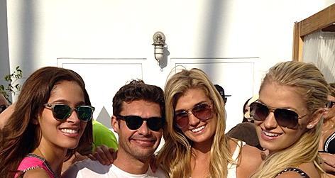 //ryan seacrest models square instagram