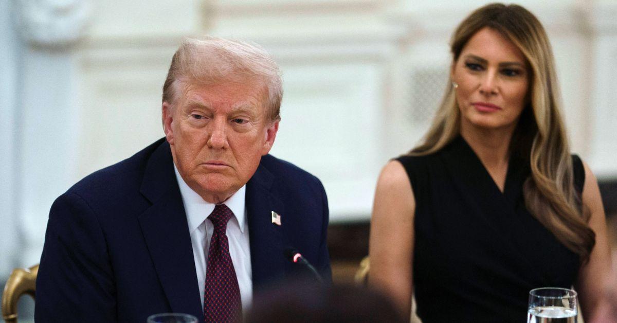 Photo of Donald Trump, Melania Trump