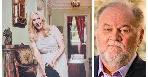Split photo of Lady Campbell and Thomas Markle.