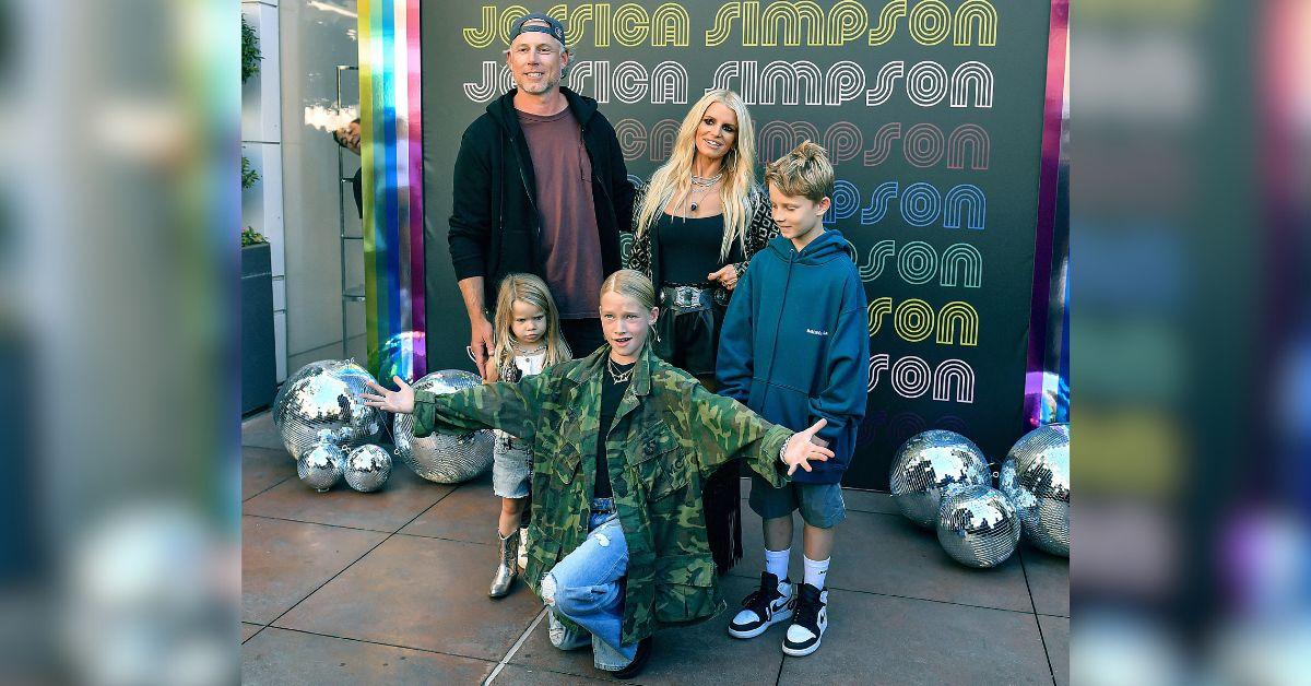 jessica simpson eric johnson co parent kids divorce cash deal