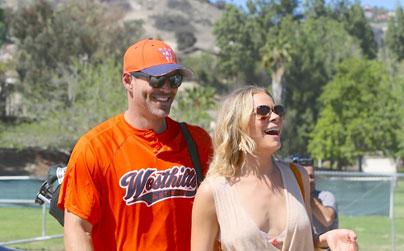 //leann and eddie baseball