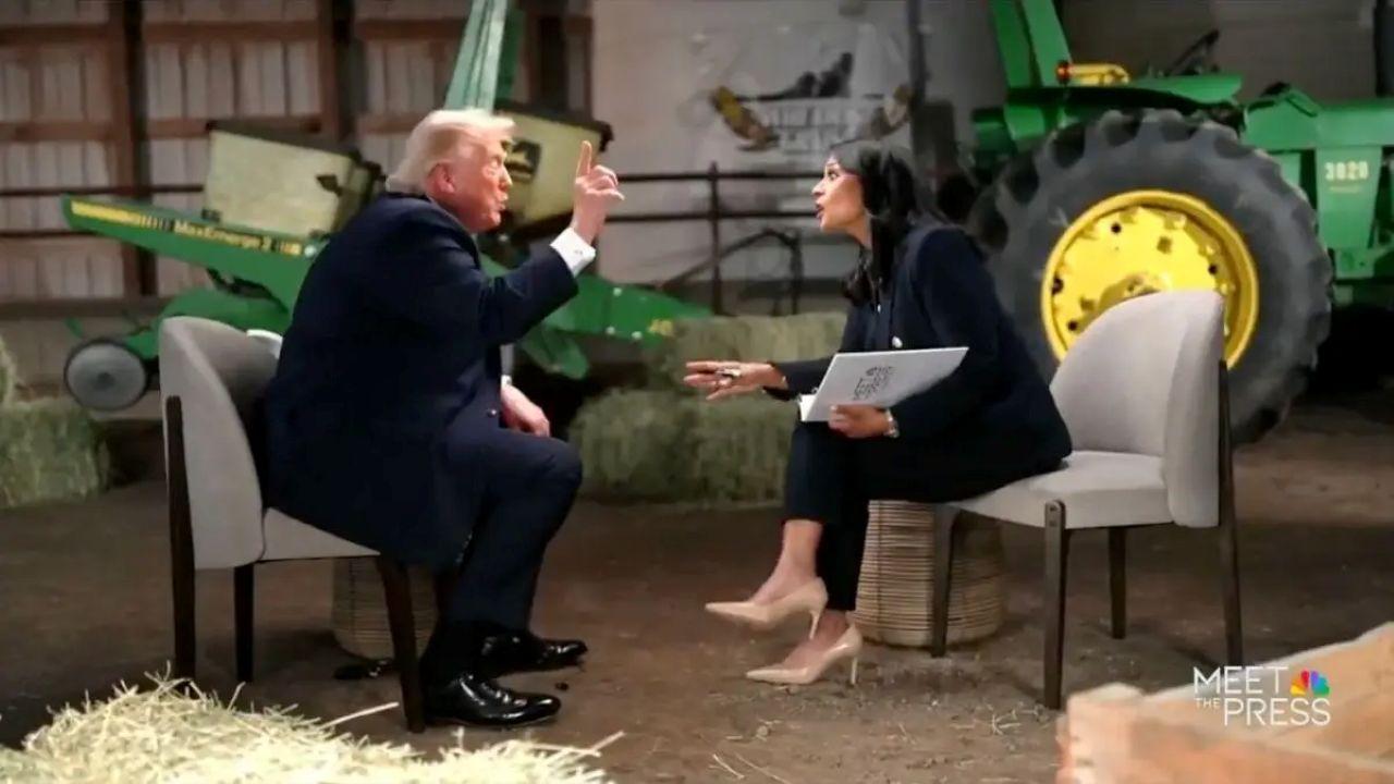 Welker had a fiery exchange with President Trump in June.