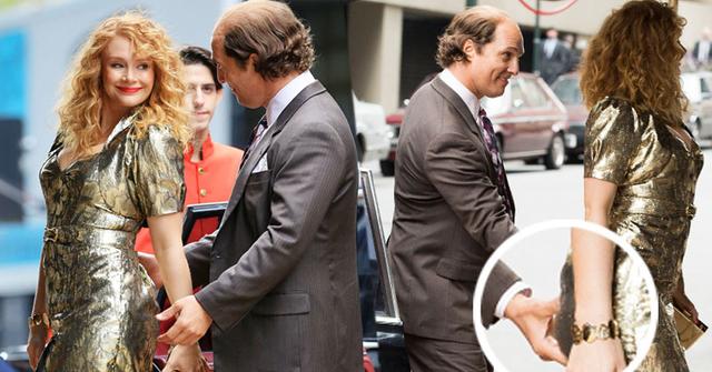 //matthew mcConaughey filming cheeky starbryce dallas howard pp