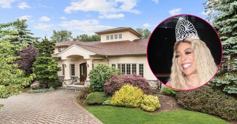 Wendy Williams' former home. Inset, Wendy Williams.
