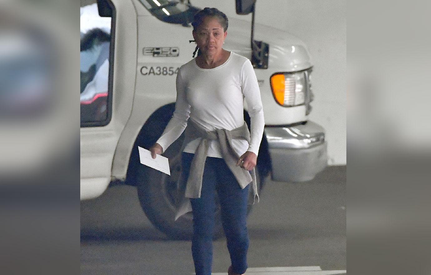 Doria Ragland Takes Yoga Class In Los Angeles