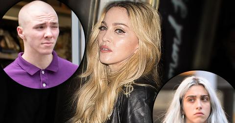 Madonna Kids Lourdes Leon Rocco Ritchie Fight