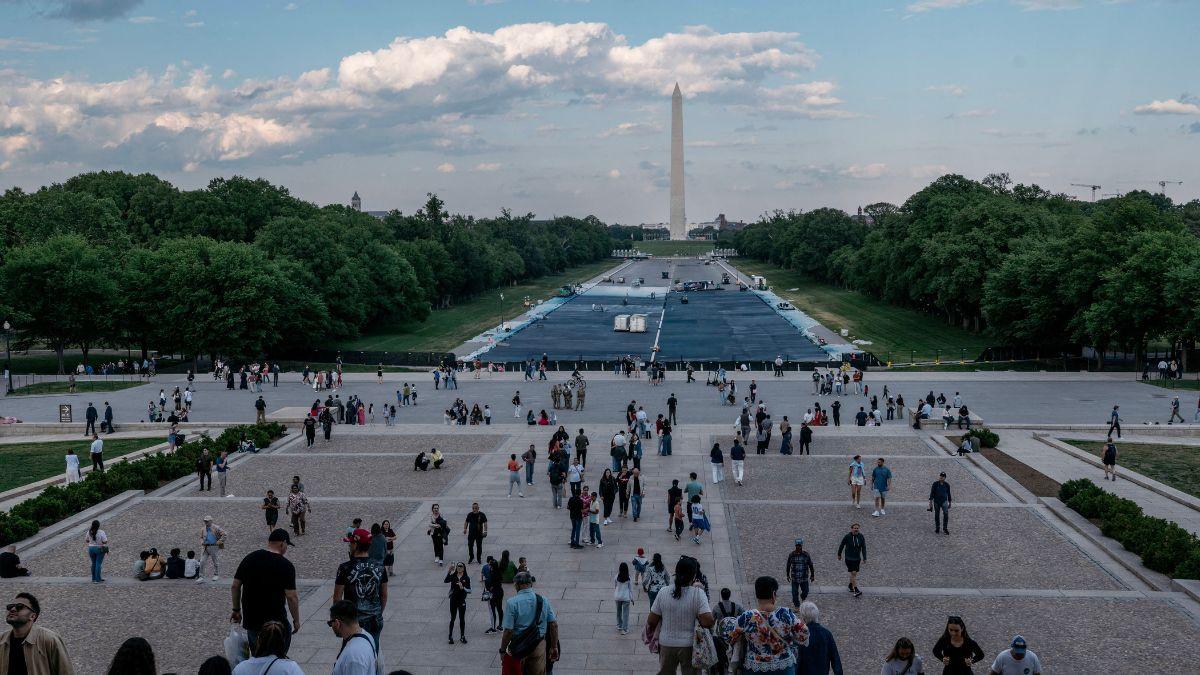 Photo of  Reflecting Pool construction