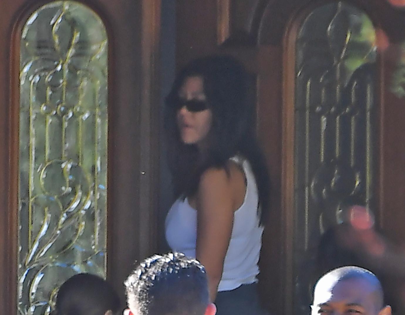 Kourtney Kardashian Takes Harry Hudson To Church