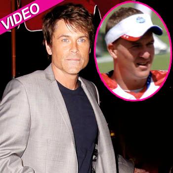 Rob Lowe Creates Twitter Storm By Announcing 'Peyton Manning Will Not  Return To The NFL'