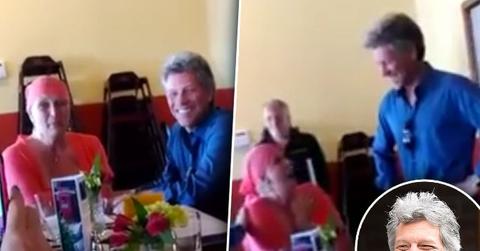 //jon bon jovi wish dinner cancer fan pp