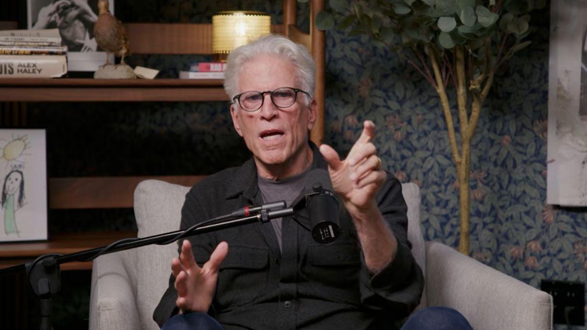 image of Danson admitted he was 'scared' when clips of the performance resurfaced years later.