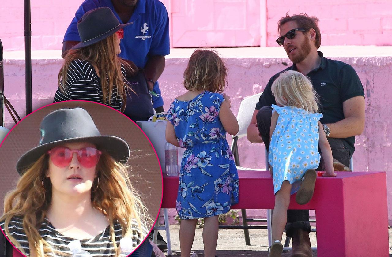 Drew Barrymore reunites with ex after cozying up to new man