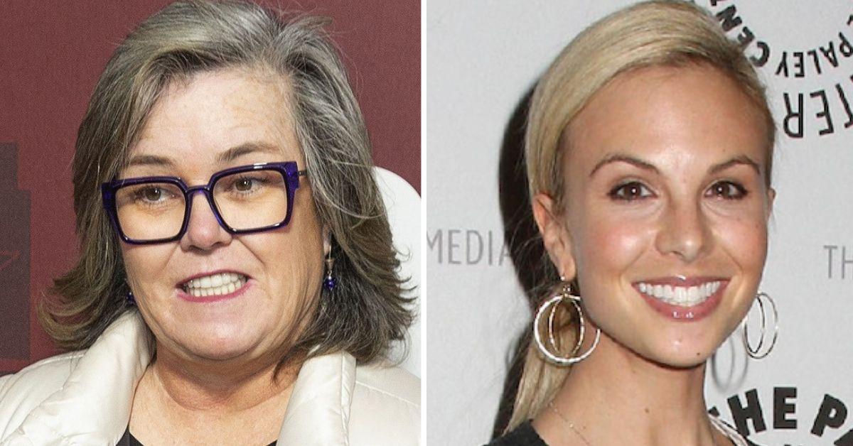 Photo of Rosie O'Donnell and Elisabeth Hasselbeck
