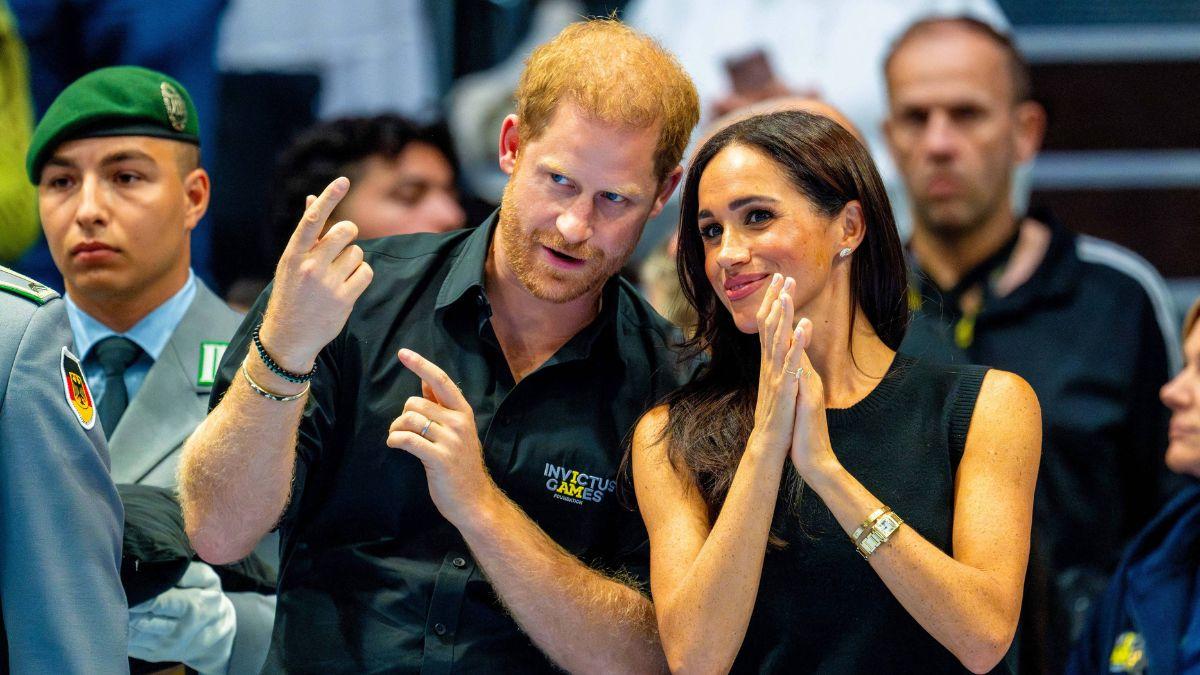 Photo of Prince Harry and Meghan Markle