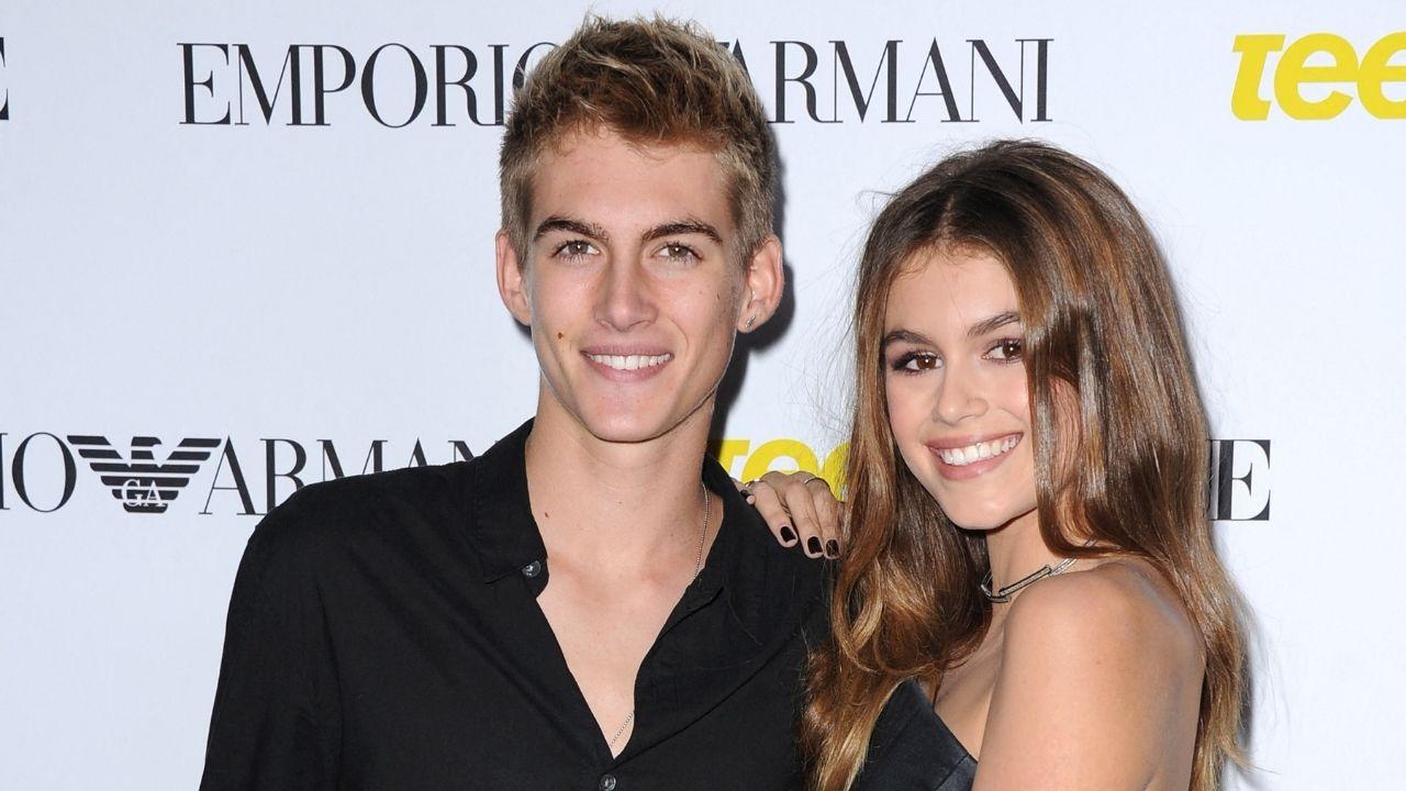 Photo of Kaia and Presley Gerber